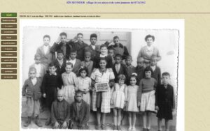 Toute la vie d’un village depuis sa création en 1876 jusqu’en 1962