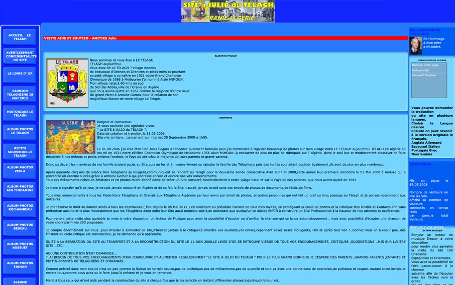 La vie d’un village, plus des articles historiques sur cette région d’ALGERIE pendant la période française.
