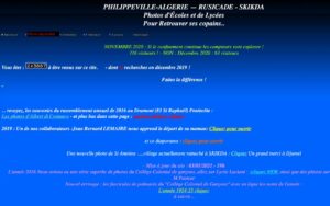 Anciens des écoles et lycées de Philippeville.