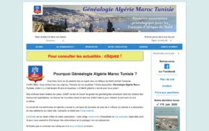 Généalogie et histoire des familles pendant la période française.