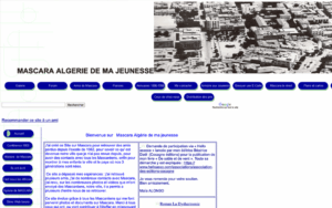 La vie des gens de la ville de Mascara.