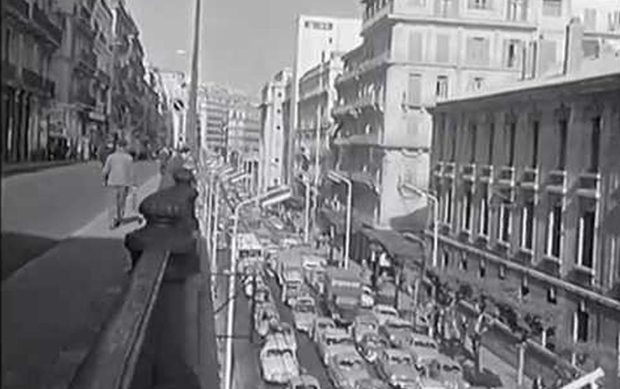 Balade filmée à travers ALGER en 1960.