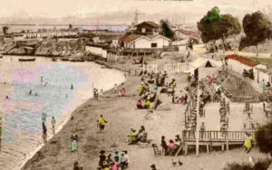 Vidéo de cartes postales sur Bône la Coquette : les belles vues de la Corniche.