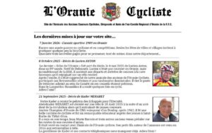 Modeste histoire du cyclisme et du sport cycliste au cours de l’époque française, dans le département et la région d'Oran. Témoignage de près d'un demi siècle de rencontres, souvenirs et amitiés de notre Amicale en Métropole.