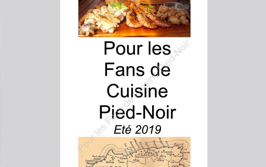 535 pages de recettes Pieds-Noirs