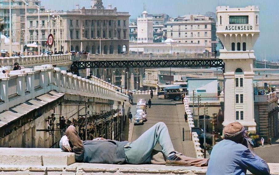 Alger à l’époque française : diaporama de photos colorisées