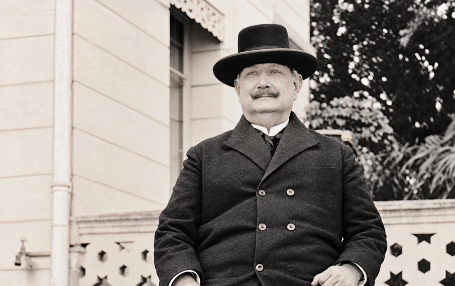 Portrait d&rsquo;Alphonse RAFFI – Maire d&rsquo;ALGER de 1919 à 1929
