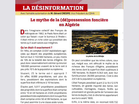 Le mythe de la (dé)possession foncière en Algérie